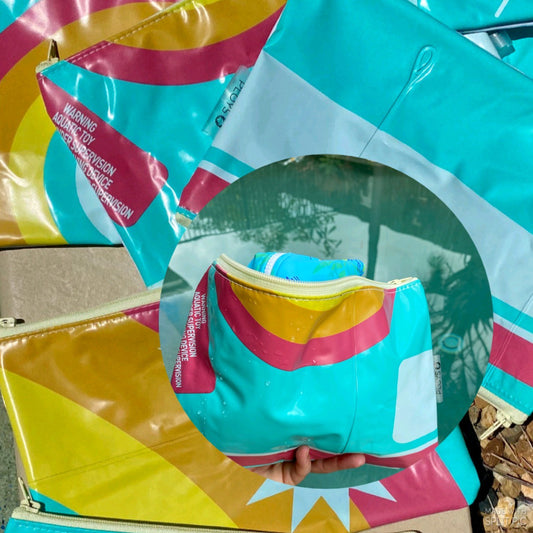 From Poolside to Purpose: How PLOYS Recycles Broken Inflatables into Bold Accessories