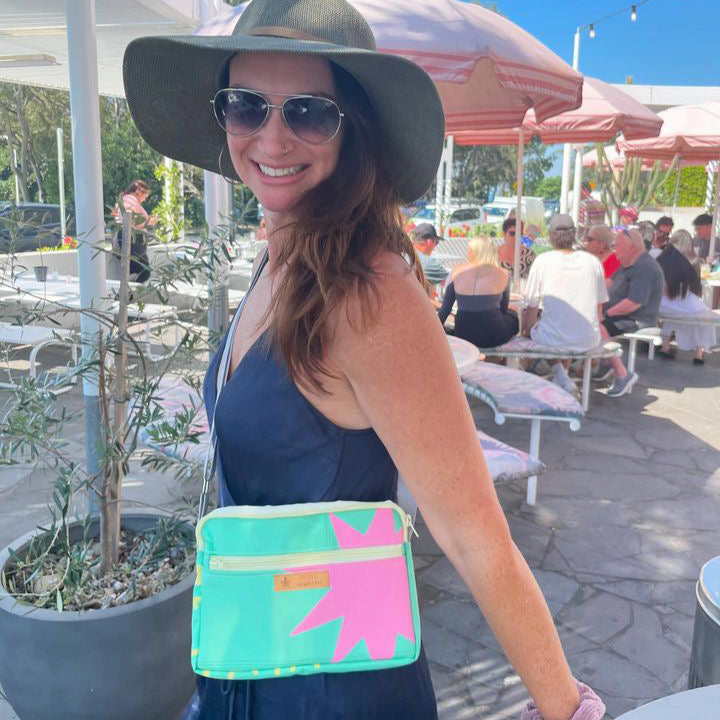 Cross Body Bag, Hand Bag - Recycled inflatables