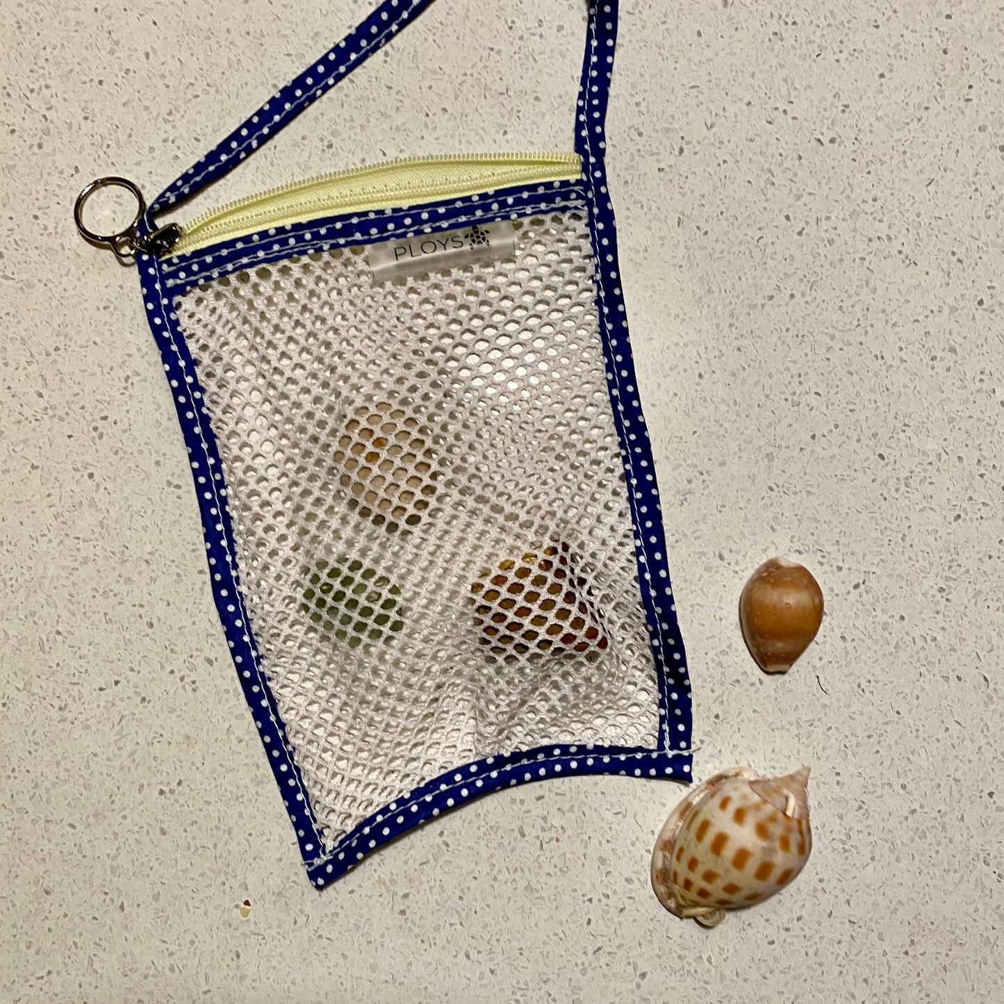 Treasure Sensory Bags made from Upcycled Swimming Mesh | Sustainable Play and Discovery