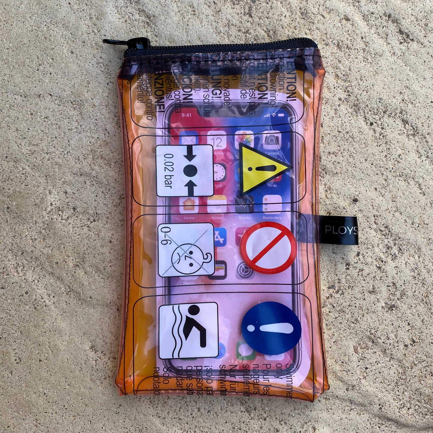 Smartphone or Sunglasses Cases - recycled inflatables - variety of colours