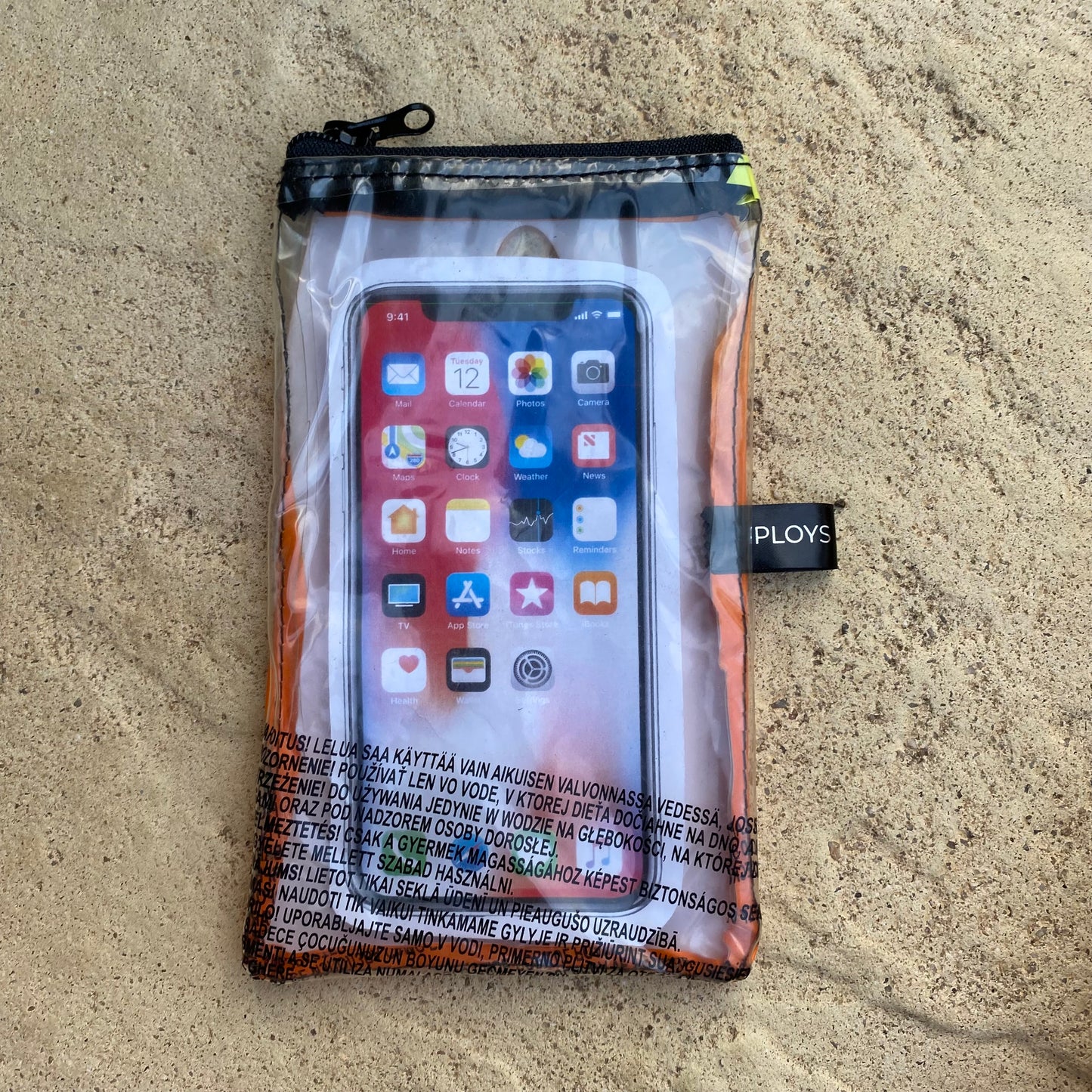 Smartphone or Sunglasses Cases - recycled inflatables - variety of colours