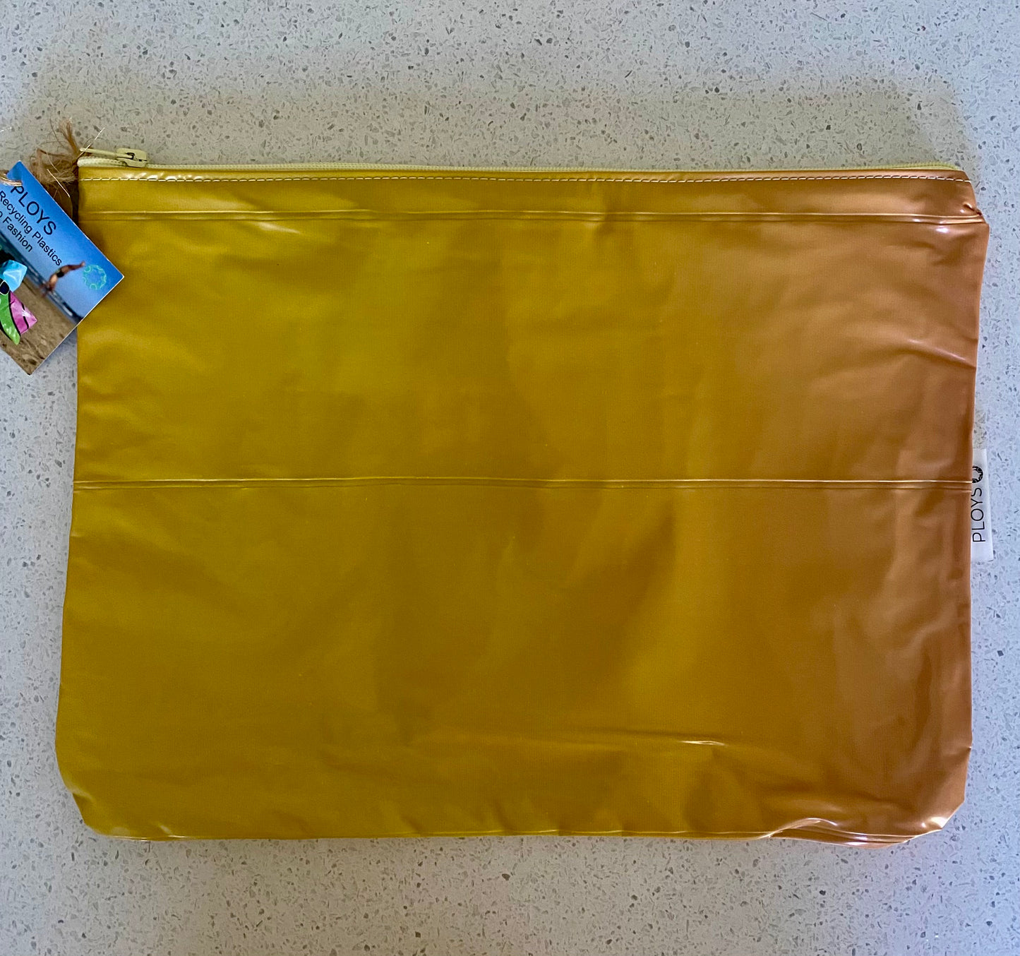 Waterproof Wet and Dry Bag sustainably made from upcycled plastics, the best eco bag for swimmers and babies nappies for daycare.