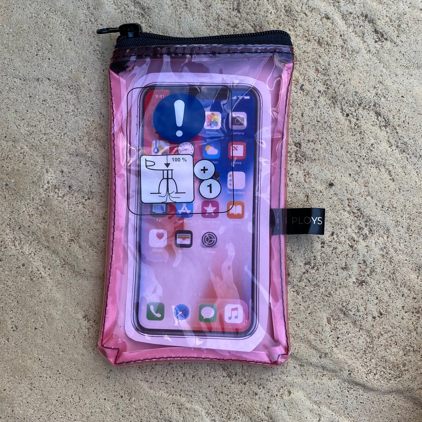 Smartphone or Sunglasses Cases - recycled inflatables - variety of colours