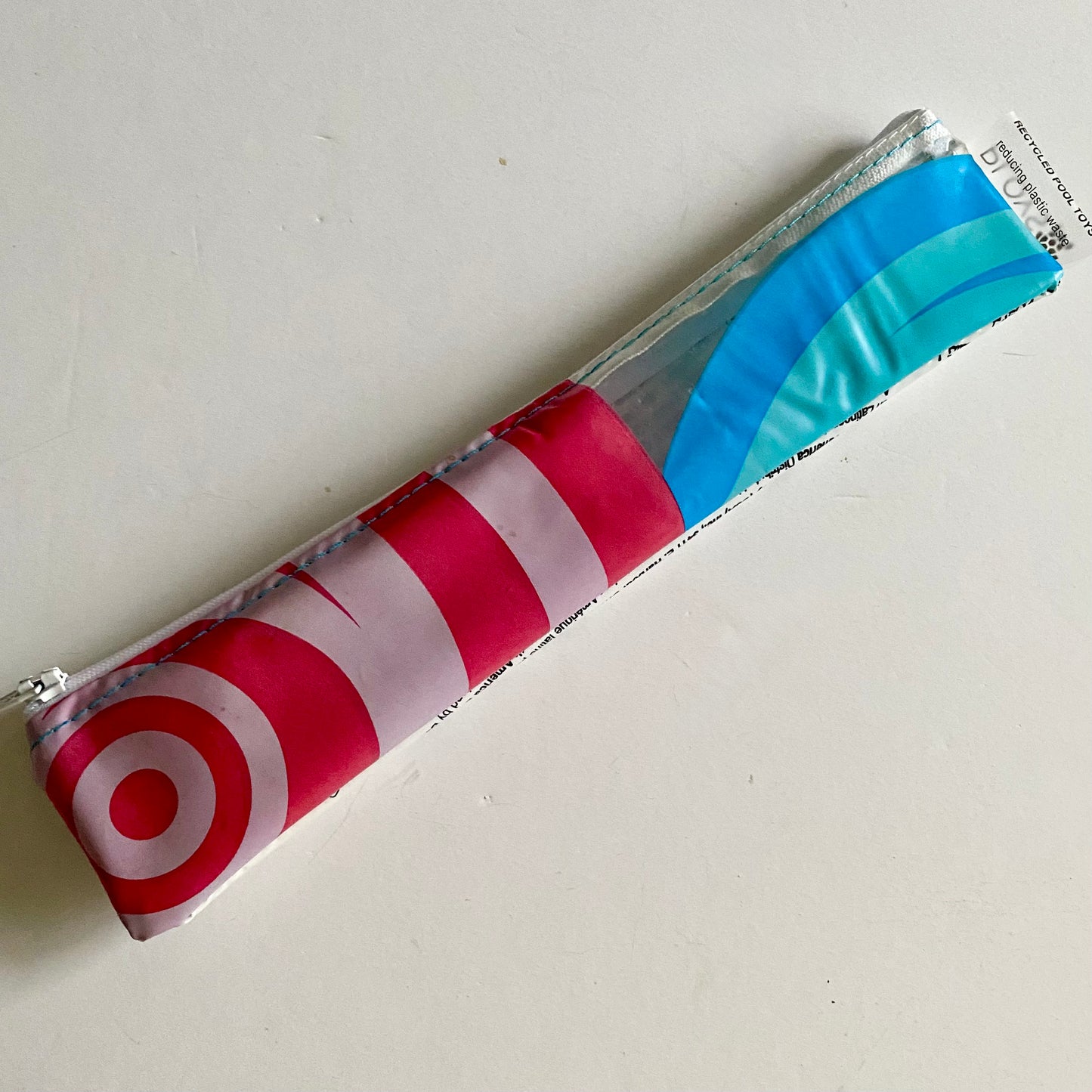 Reusable Straw, Toothbrush or Cutlery Cases Sustainably Made from Upcycled Pool Inflatables