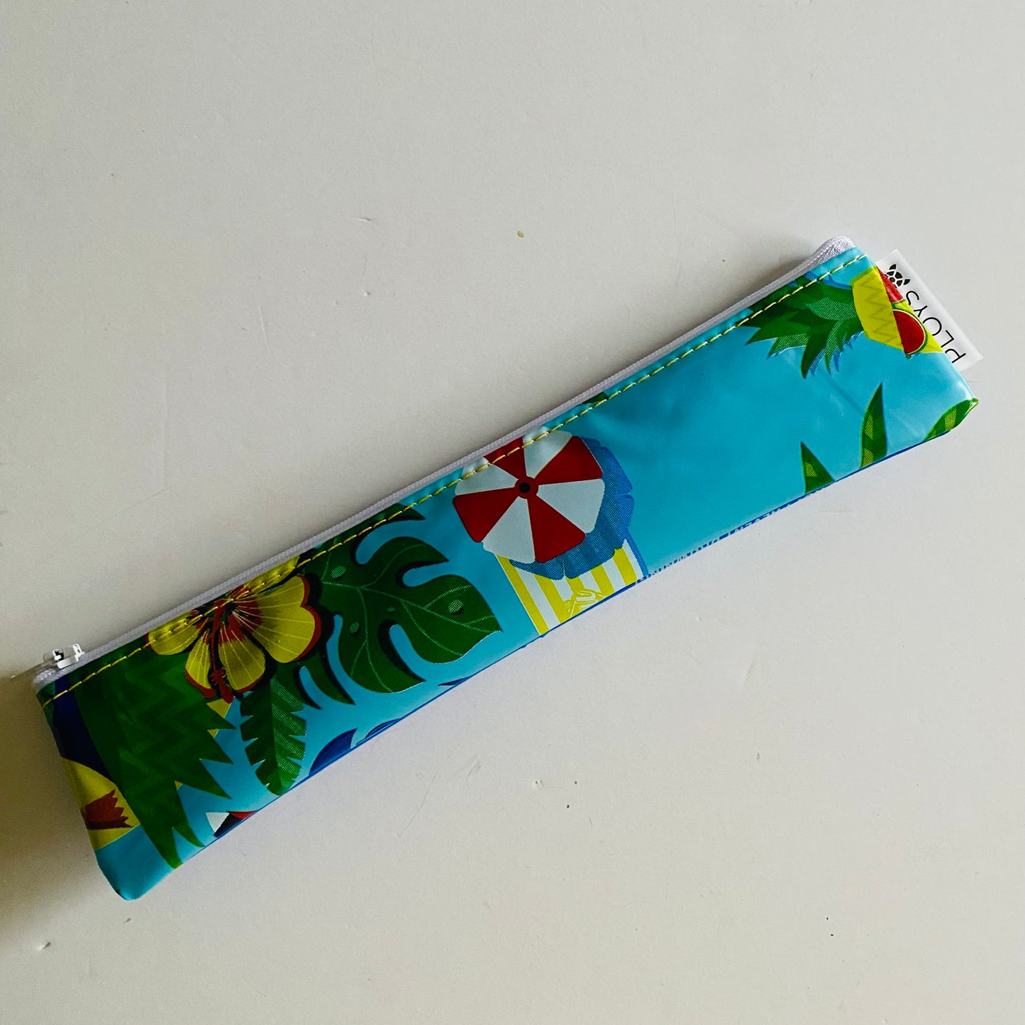 Reusable Straw, Toothbrush or Cutlery Cases Sustainably Made from Upcycled Pool Inflatables