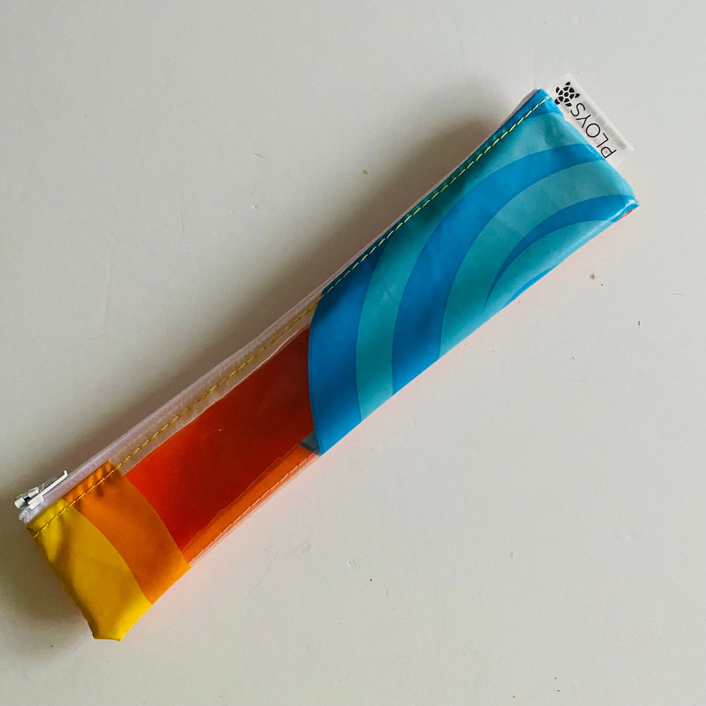 Reusable Straw, Toothbrush or Cutlery Cases Sustainably Made from Upcycled Pool Inflatables