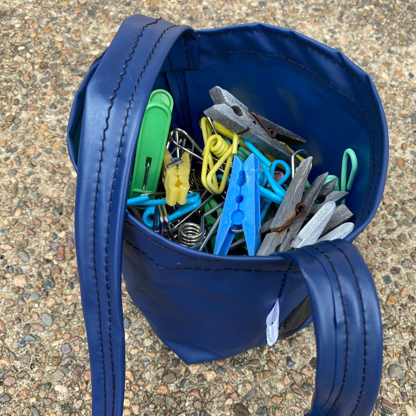 Waterproof Peg basket or Plant hanger sustainably made from upcycled plastics, the best eco peg basket for Mothers Day