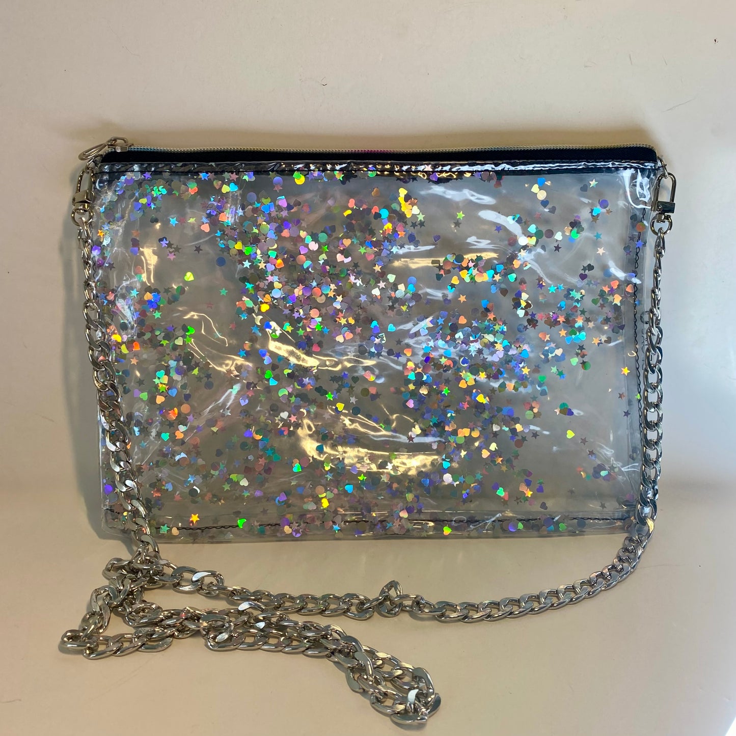 Glitter Purses, Evening Purse, Clutch bag - recycled inflatables