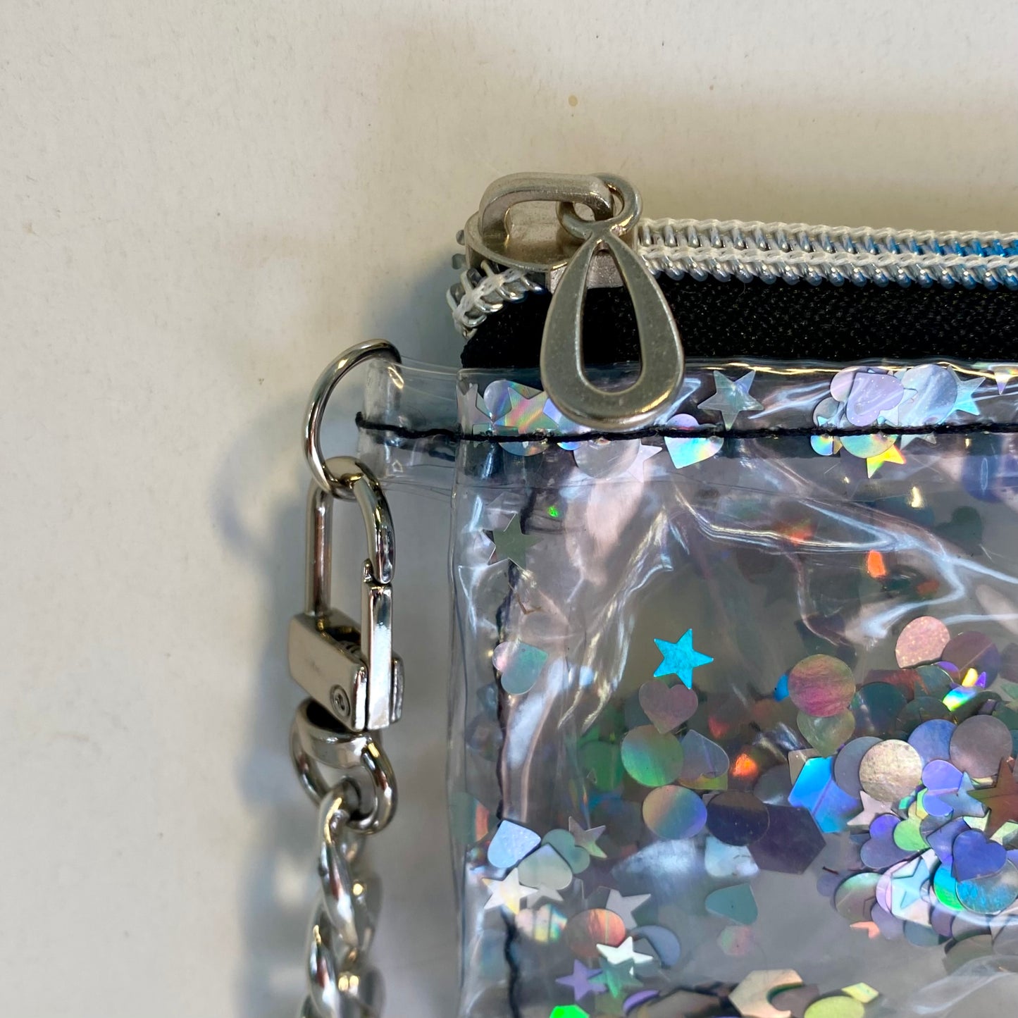 Glitter Purses, Evening Purse, Clutch bag - recycled inflatables