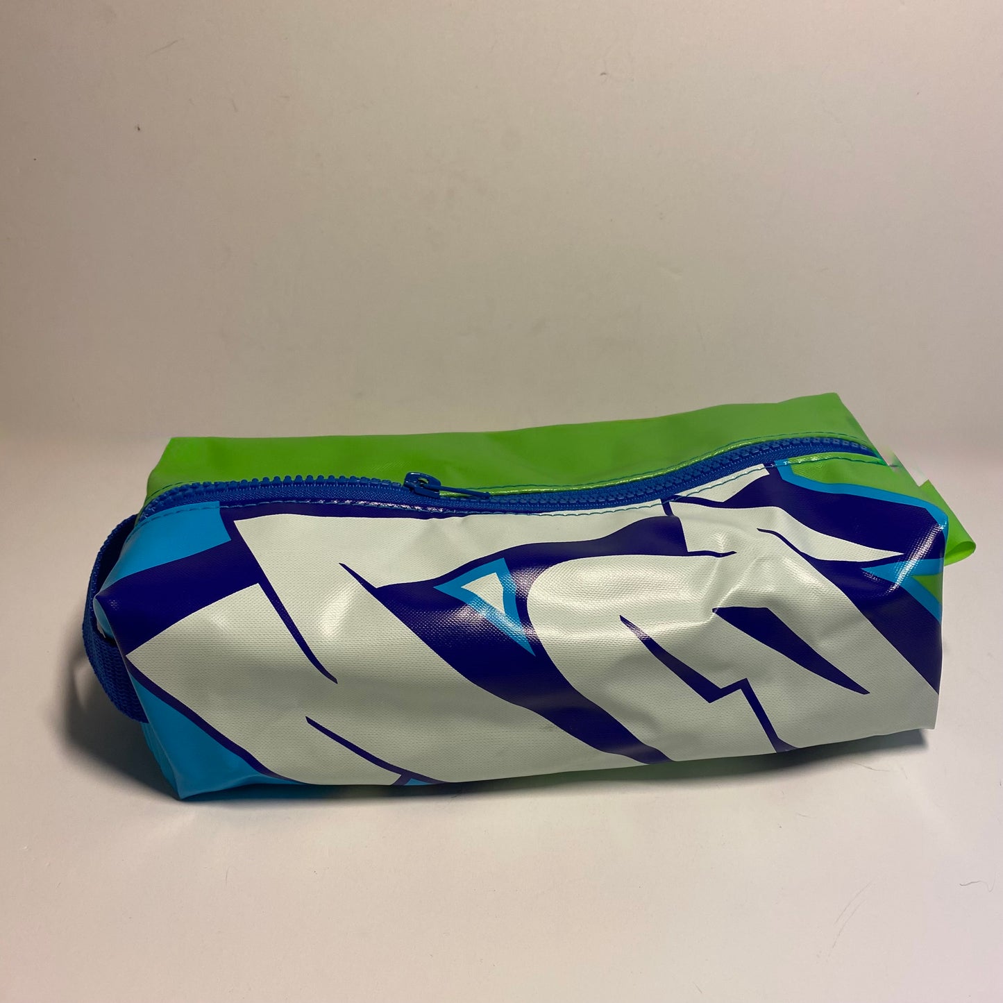 Zipper Box Pouch or Wash bag - recycled inflatables
