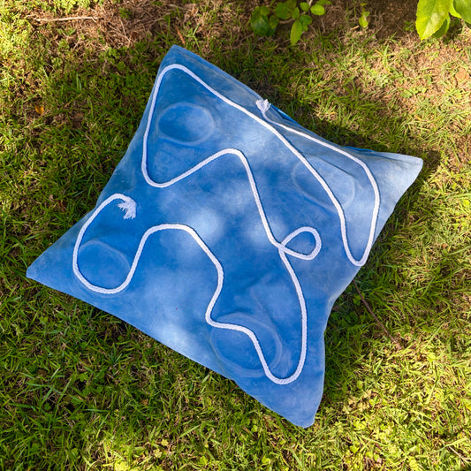 Sustainable Cushion Covers – Handmade from Upcycled Air Mattresses | Eco-Friendly Home Decor