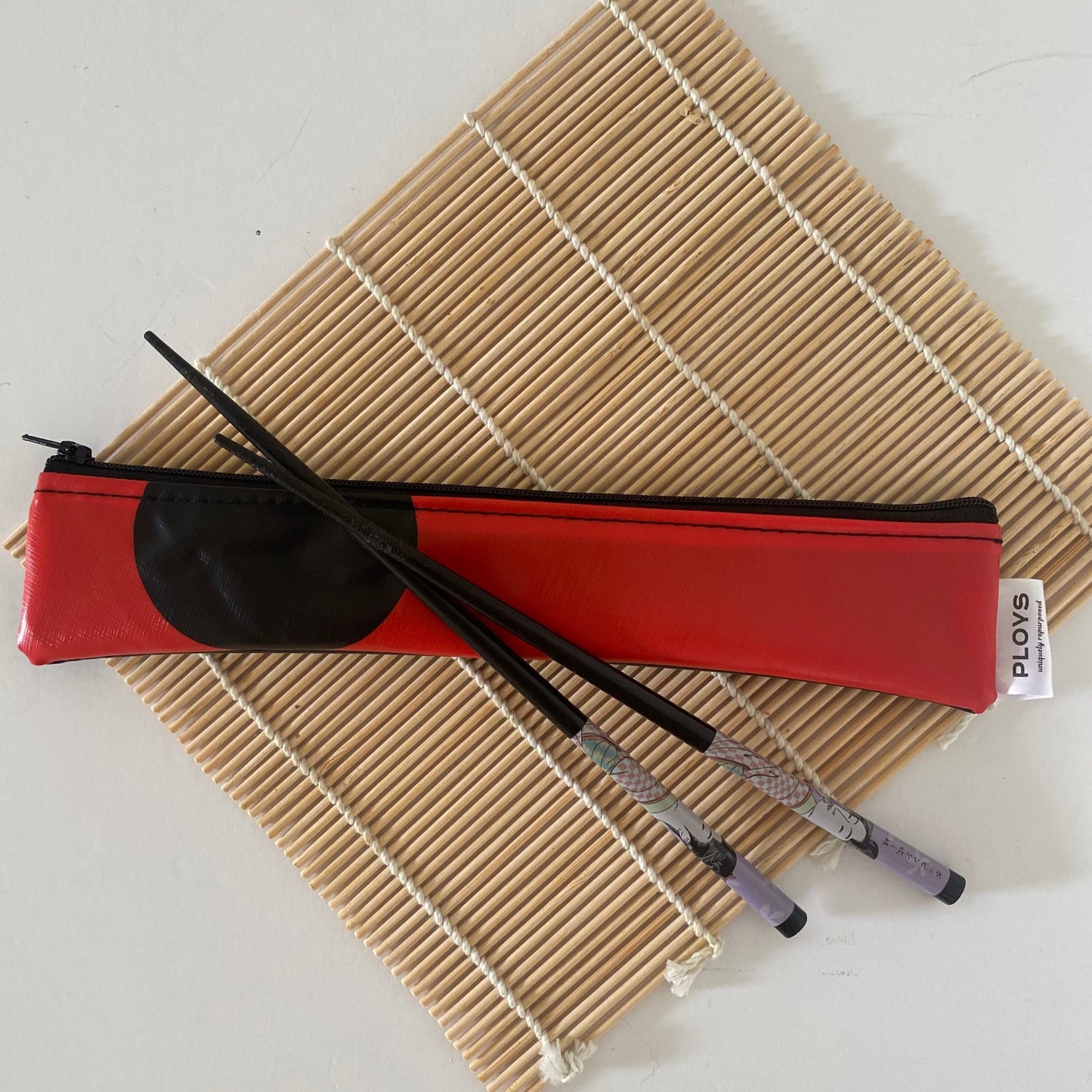 Reusable Straw, Toothbrush or Cutlery Cases Sustainably Made from Upcycled Pool Inflatables