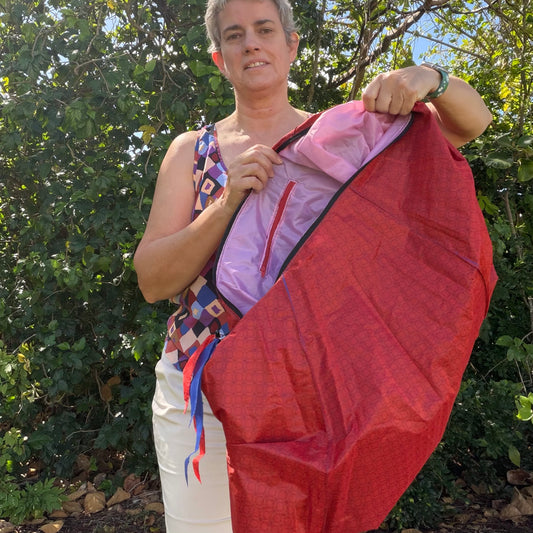 Boho and Tasuki Bags – Handmade from Upcycled Flags, Parachutes and Umbrella Fabric | Sustainable Fashion