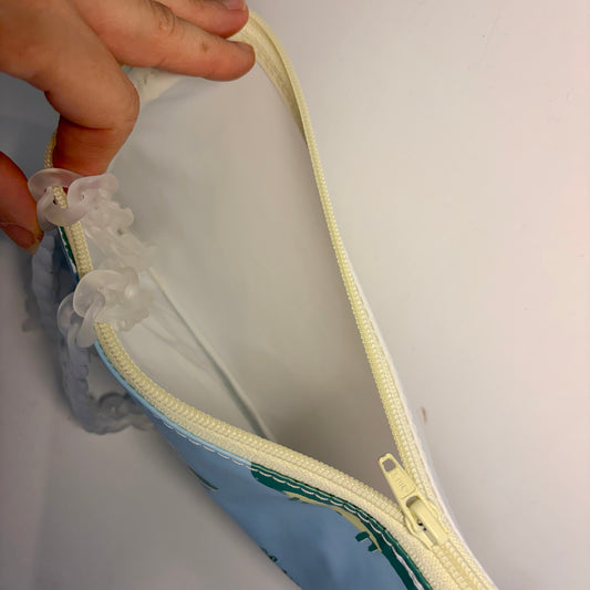 Sustainable Patchwork Evening Purse Clutch Bag – Eco-Friendly Purse Made from Upcycled Pool Inflatables