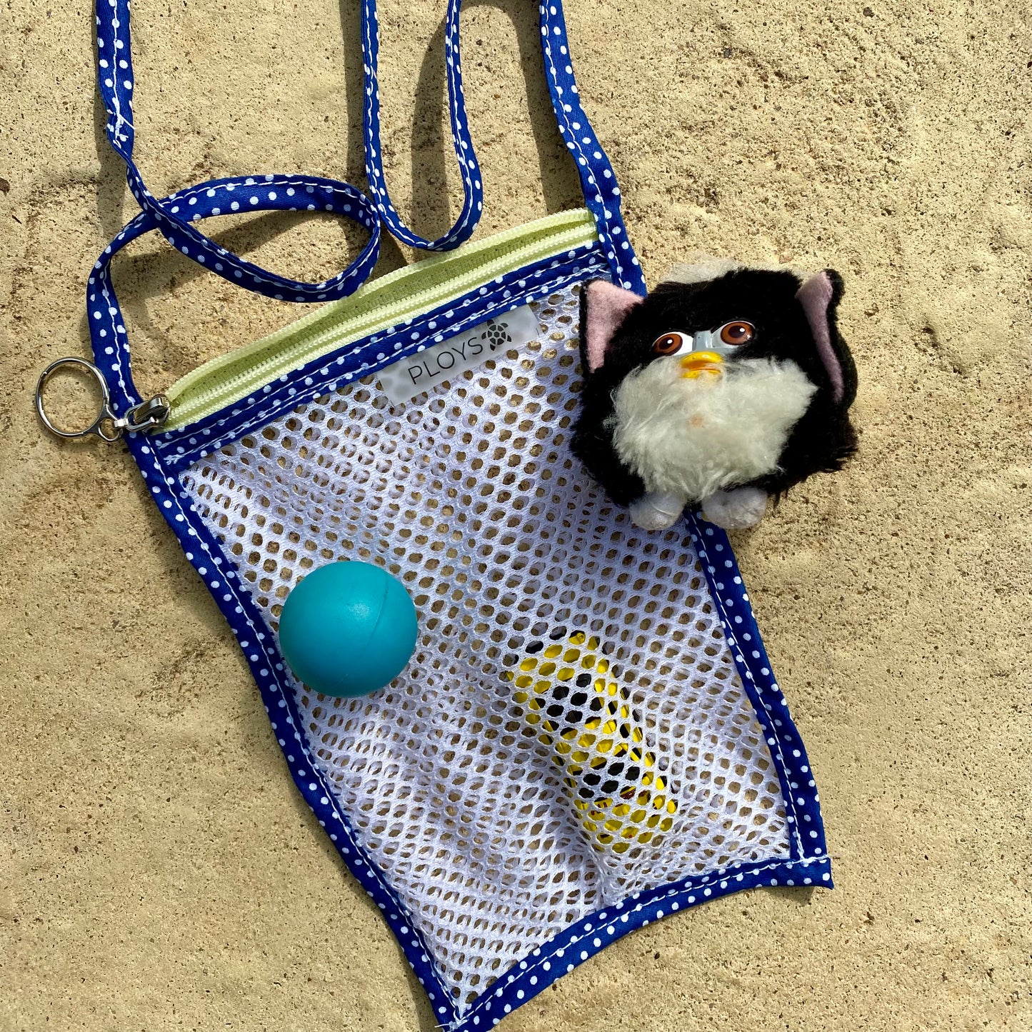 Treasure Sensory Bags made from Upcycled Swimming Mesh | Sustainable Play and Discovery