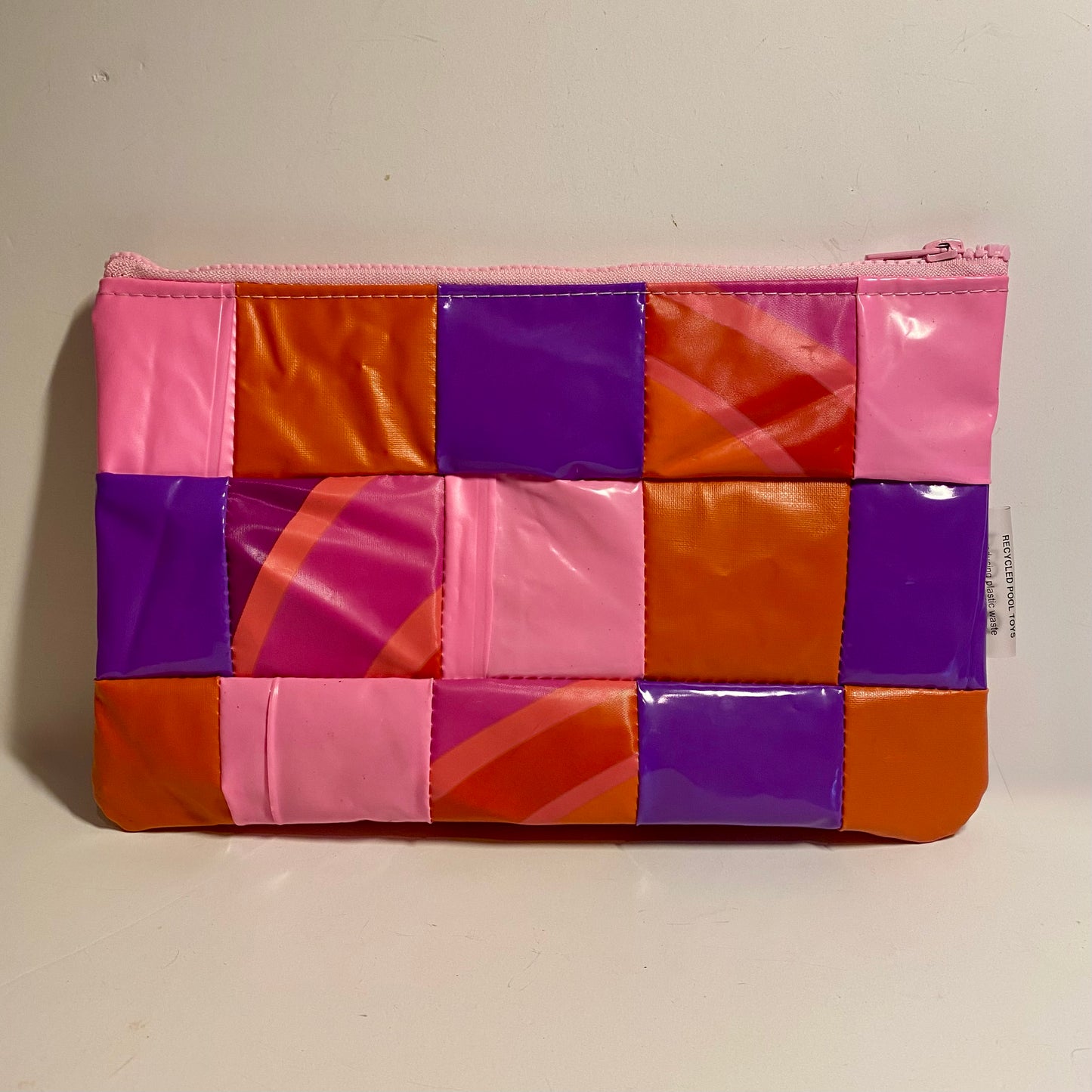 Sustainable Patchwork Evening Purse Clutch Bag – Eco-Friendly Purse Made from Upcycled Pool Inflatables