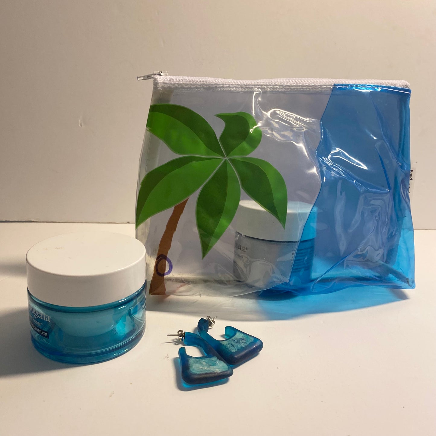 Waterproof Wash bag or Toiletry bag, sustainably made from upcycled plastics, the best eco bag for travel and cosmetics