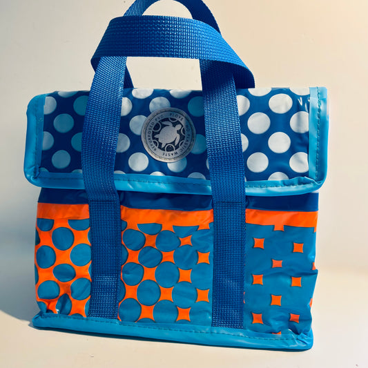 Lunch Bags insulated – Eco-Friendly Lunch Bag Made from Upcycled Pool Inflatables and Ice Blankets