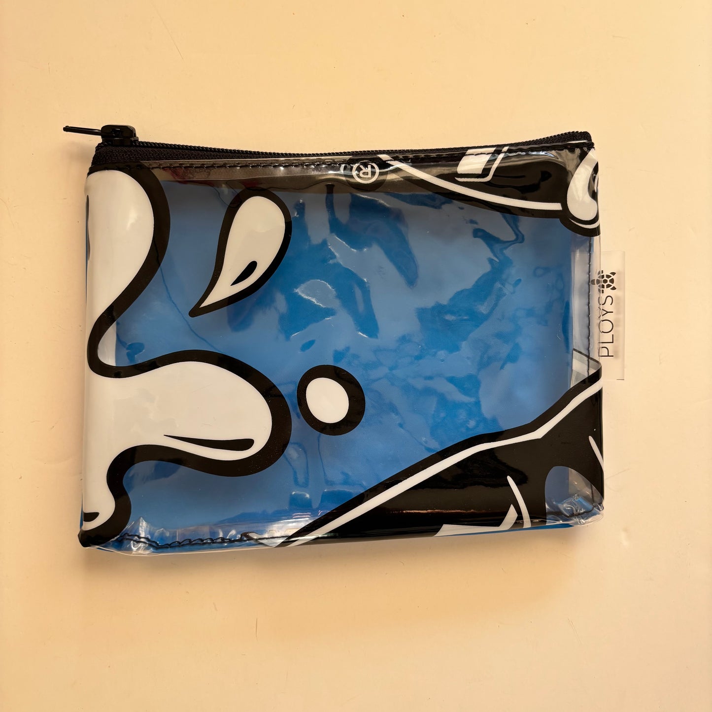 Wet Bag Small – Zippered Pouch from Upcycled Pool Inflatables
