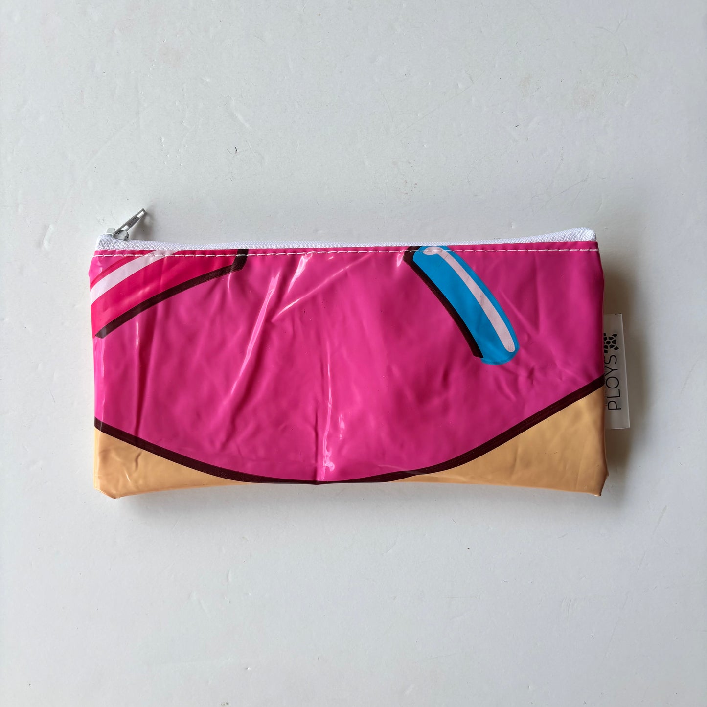 Pencil Case or Zippered pouch - Recycled inflatables