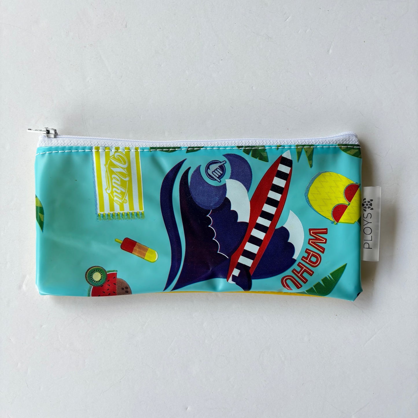 Pencil Case or Zippered pouch - Recycled inflatables