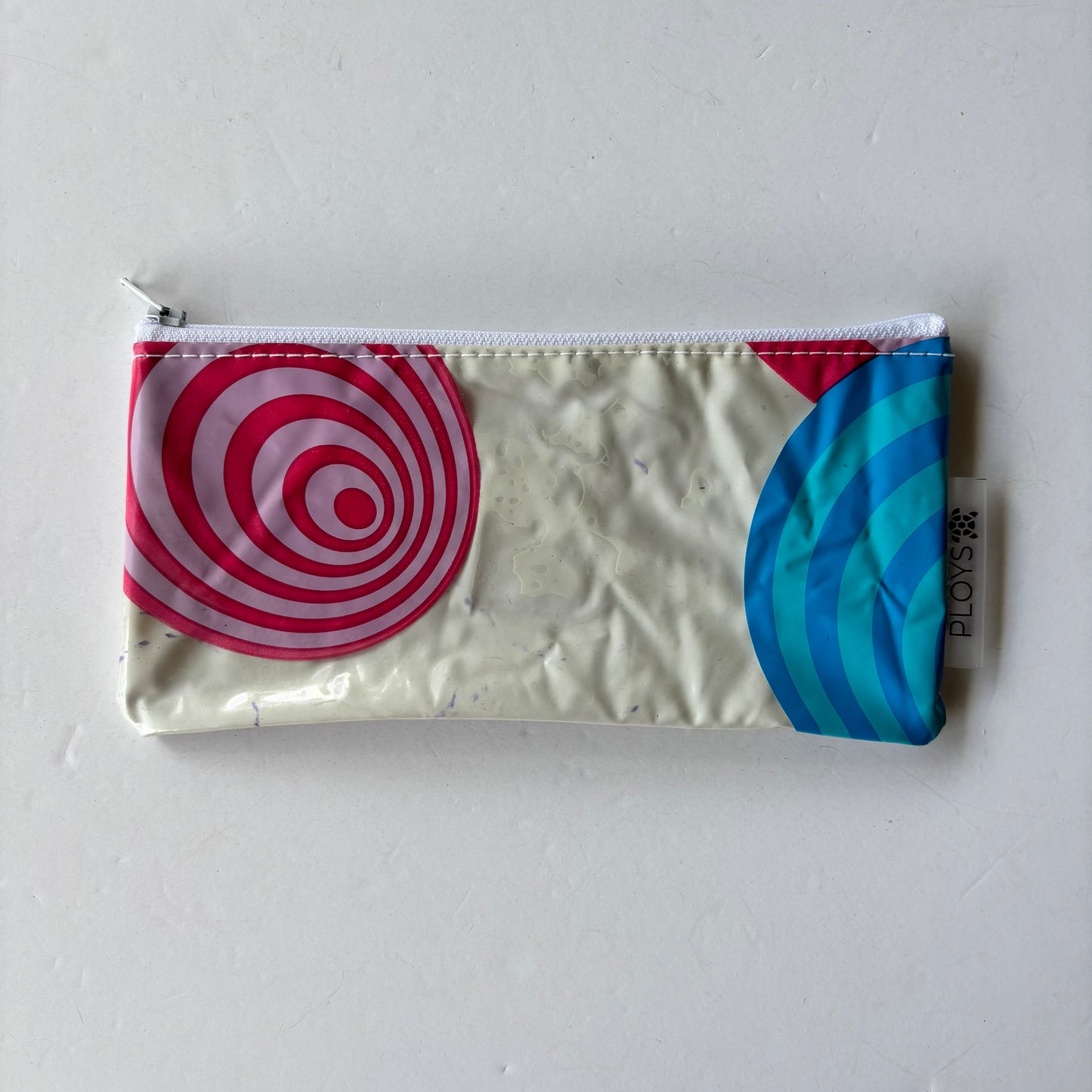 Pencil Case or Zippered pouch - Recycled inflatables