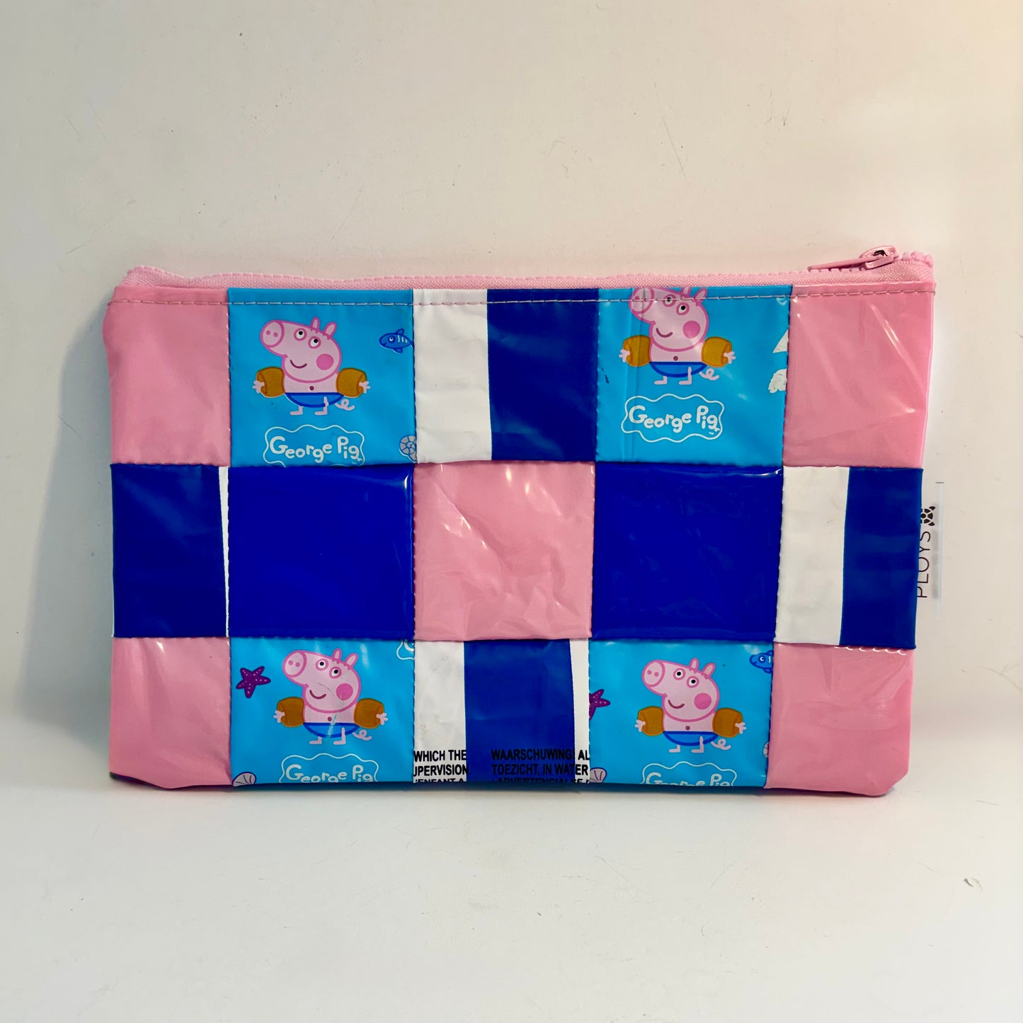 Sustainable Patchwork Evening Purse Clutch Bag – Eco-Friendly Purse Made from Upcycled Pool Inflatables