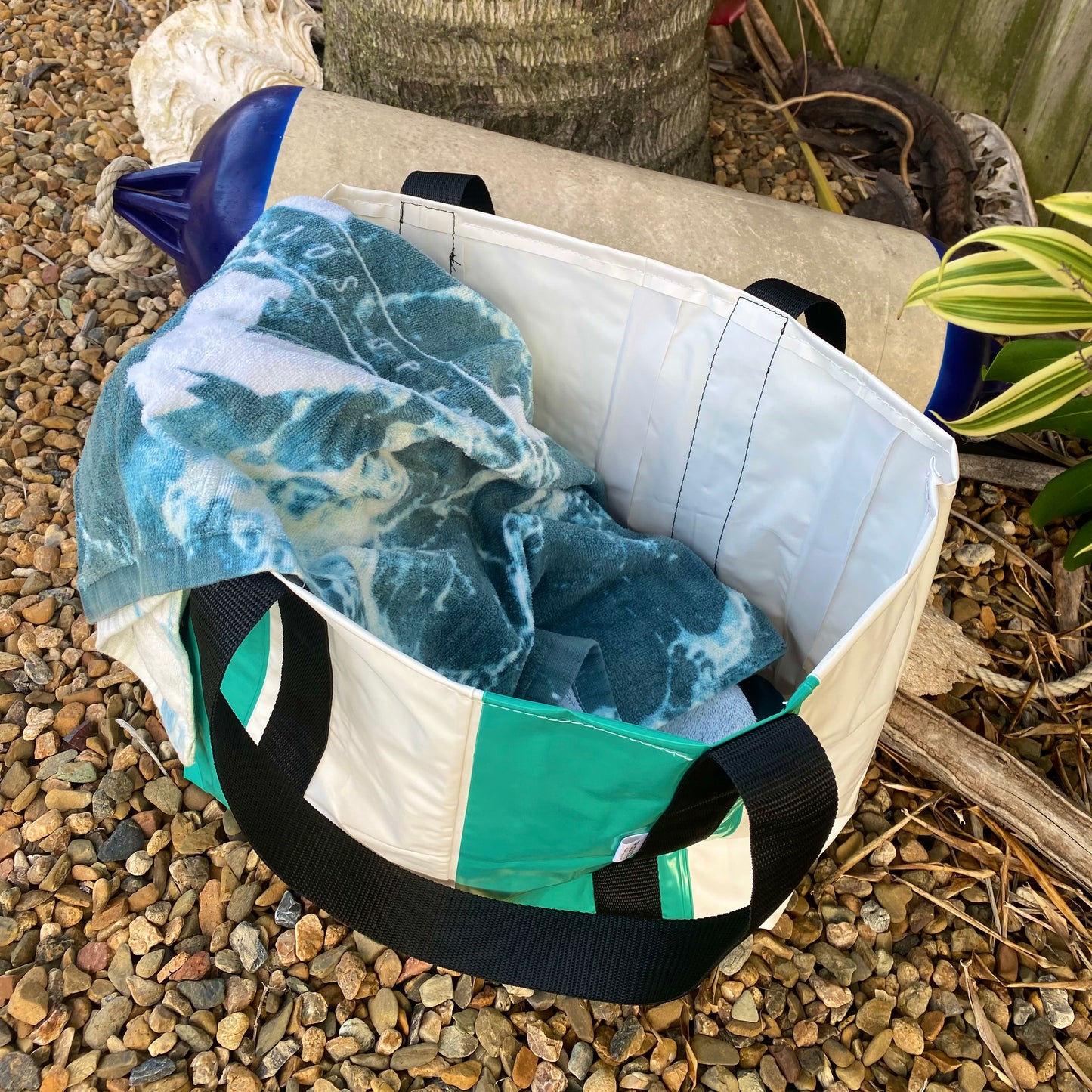 Carry All Large Beach Tote Bags Large - Recycled Inflatables