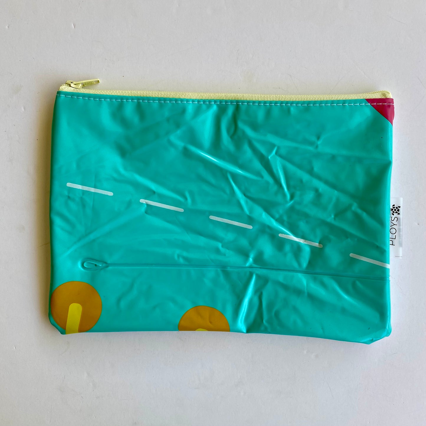 Waterproof Wet and Dry Bag sustainably made from upcycled plastics, the best eco bag for period undies, swimmers and babies nappies.
