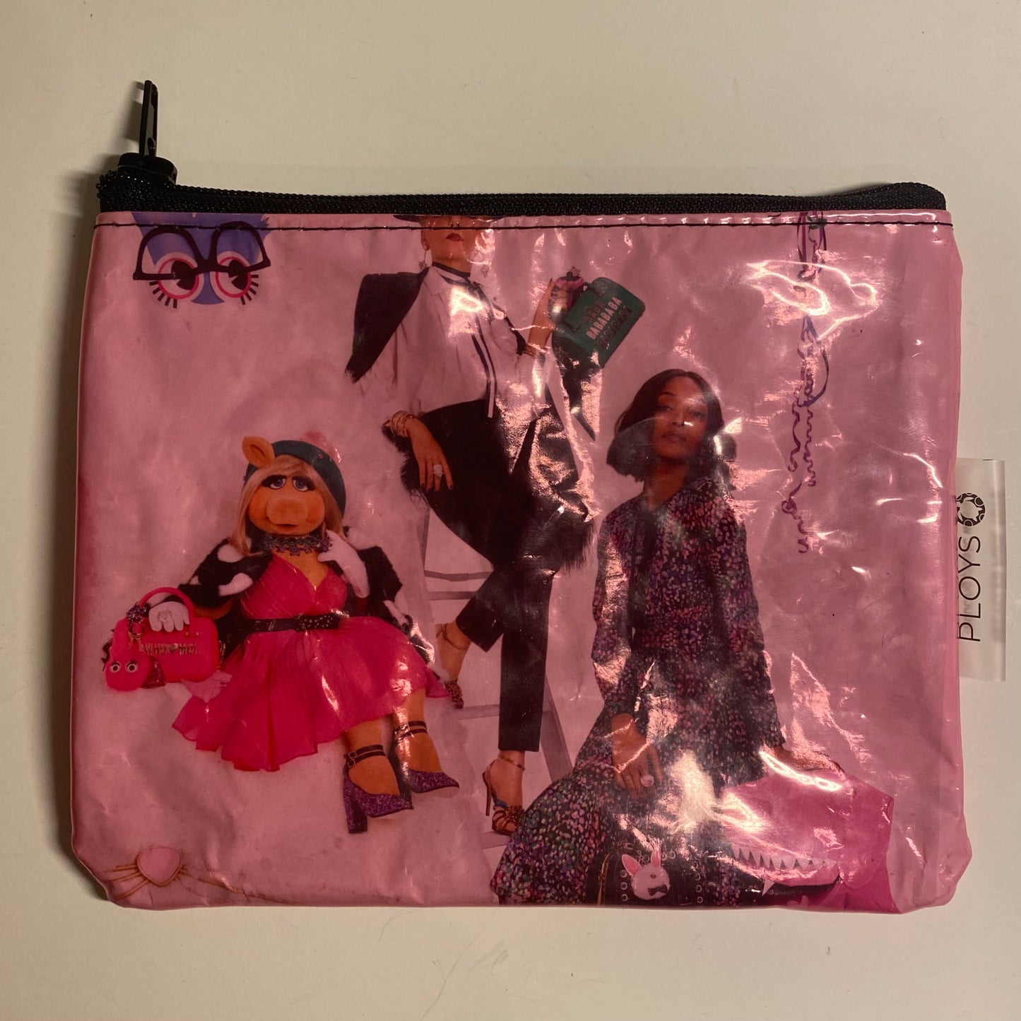 Mood Purse, Zippered Pouch - Made from Upcycled Pool Inflatables | Eco-Friendly Fashion