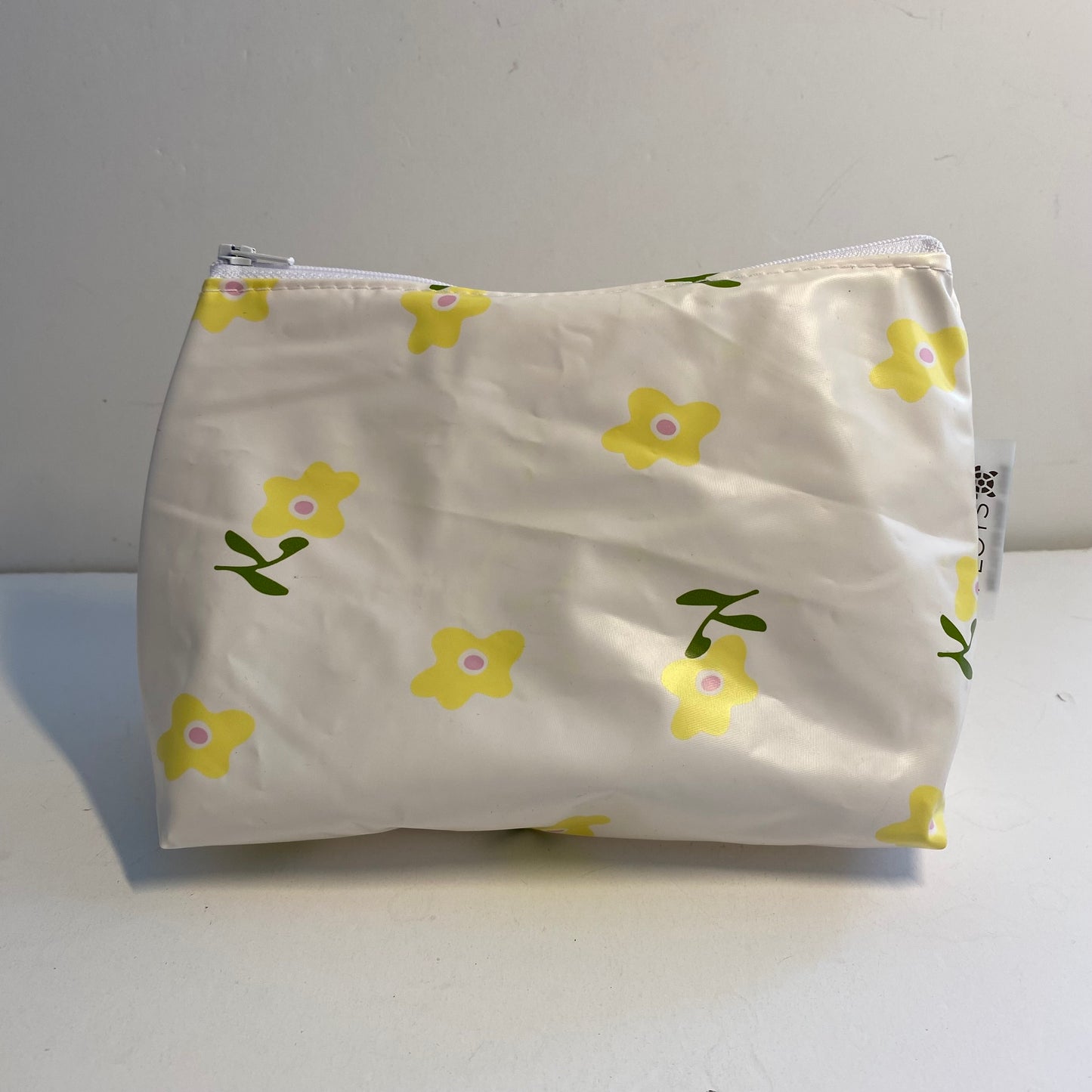 Waterproof vegan Toiletry bag, sustainably made from upcycled plastics, the best eco bag for travel and cosmetics