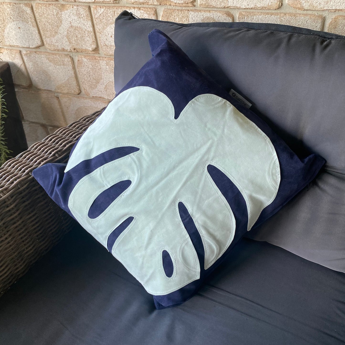 best sustainable upcycled eclectic monstera home decor