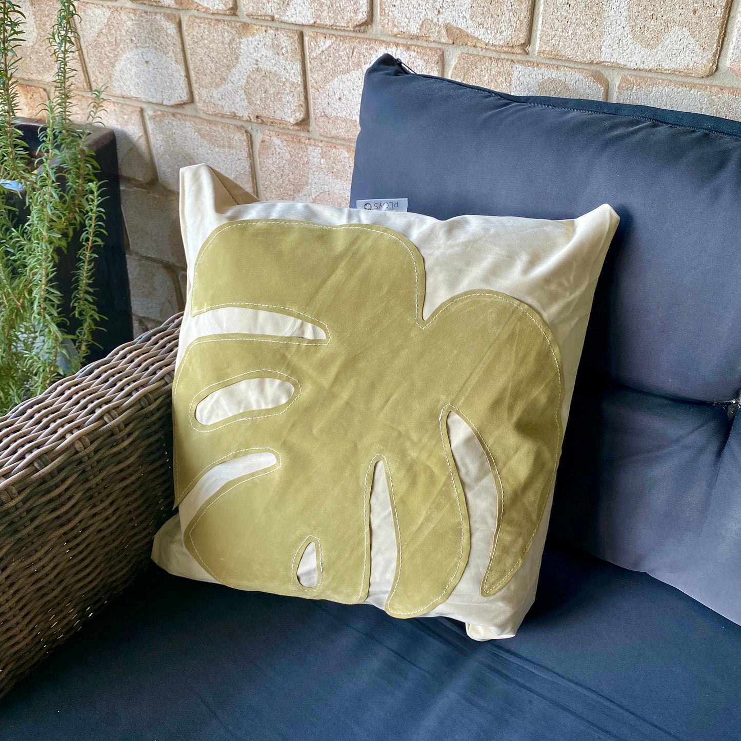 best sustainable upcycled eclectic monstera home decor