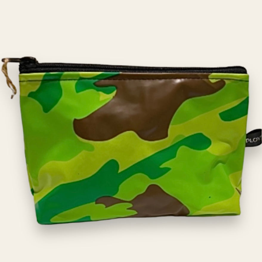Recycled Cosmetics Purse or Utility Bag - ex pool inflatables
