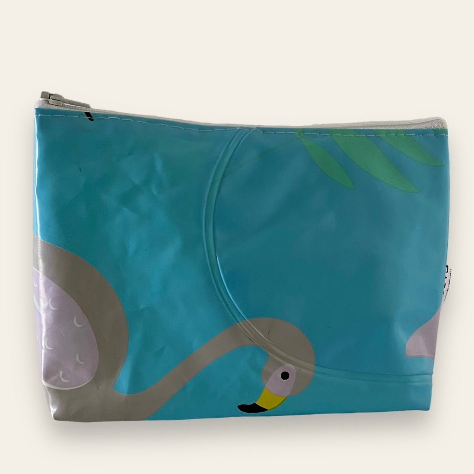 Recycled Cosmetics Purse or Utility Bag - ex pool inflatables