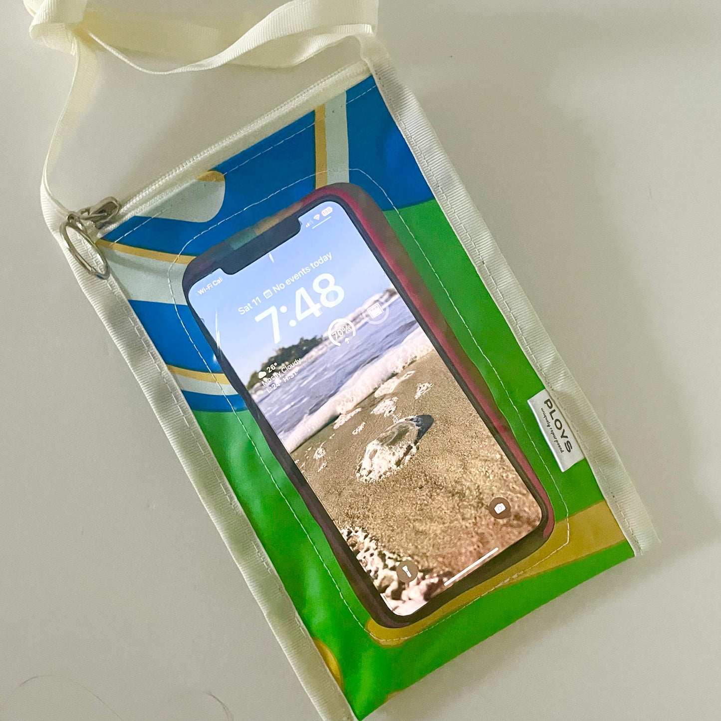 Mobile Phone Crossbody Purses – Sustainable Phone Purse Made from Upcycled Pool Inflatables