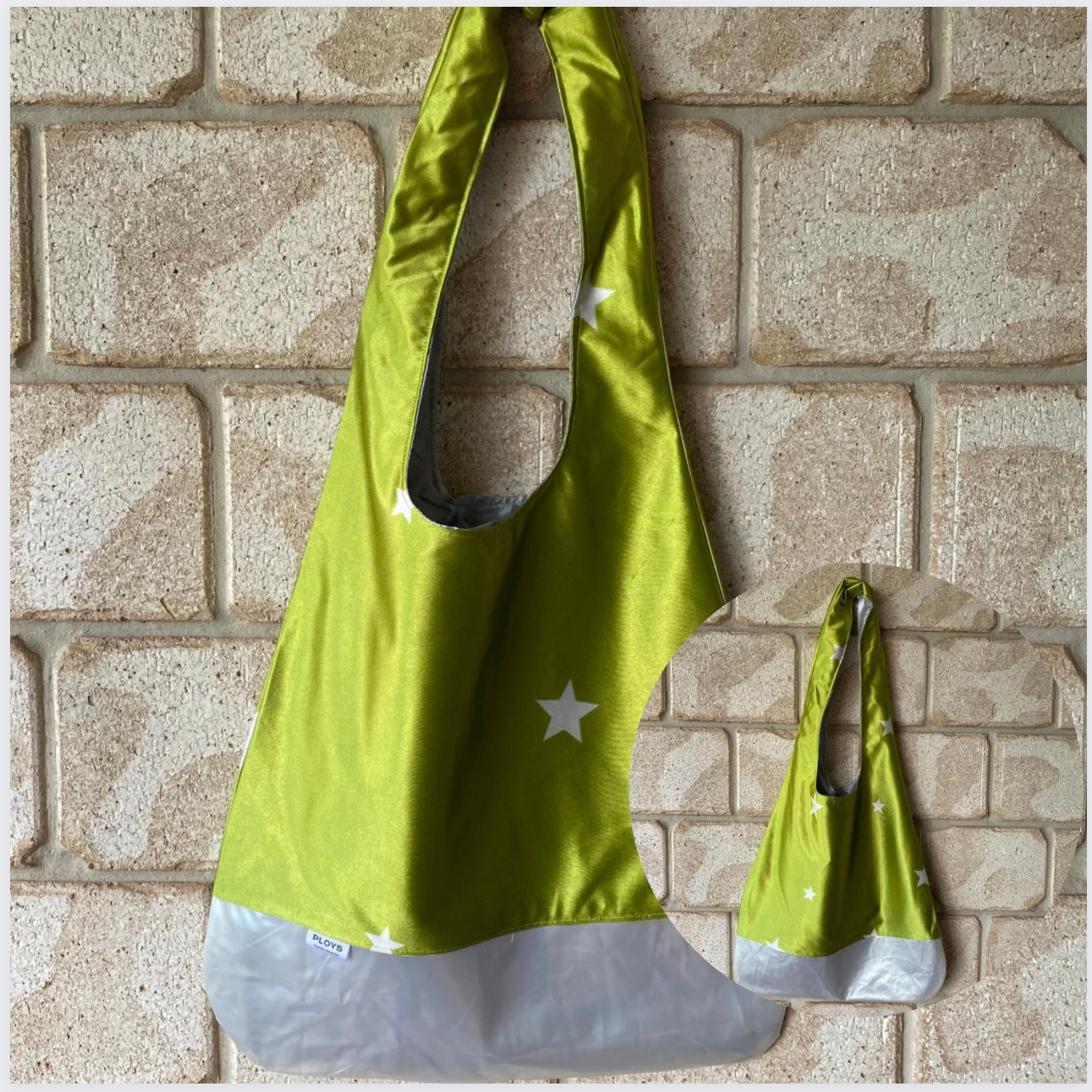 Boho Bags from Recycled Street Banners and ex Inflatables - variety of colours