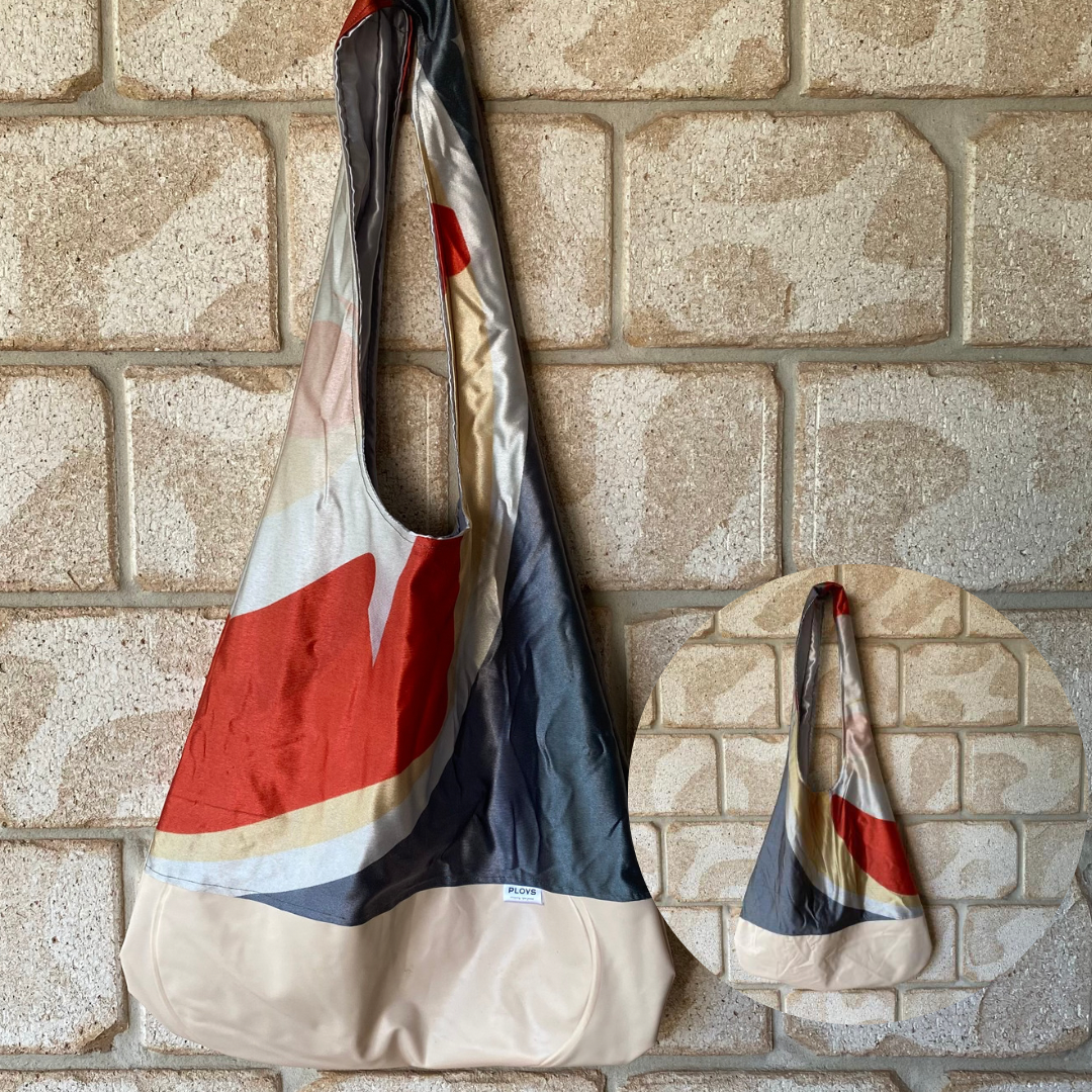 Boho Bags from Recycled Street Banners and ex Inflatables - variety of colours