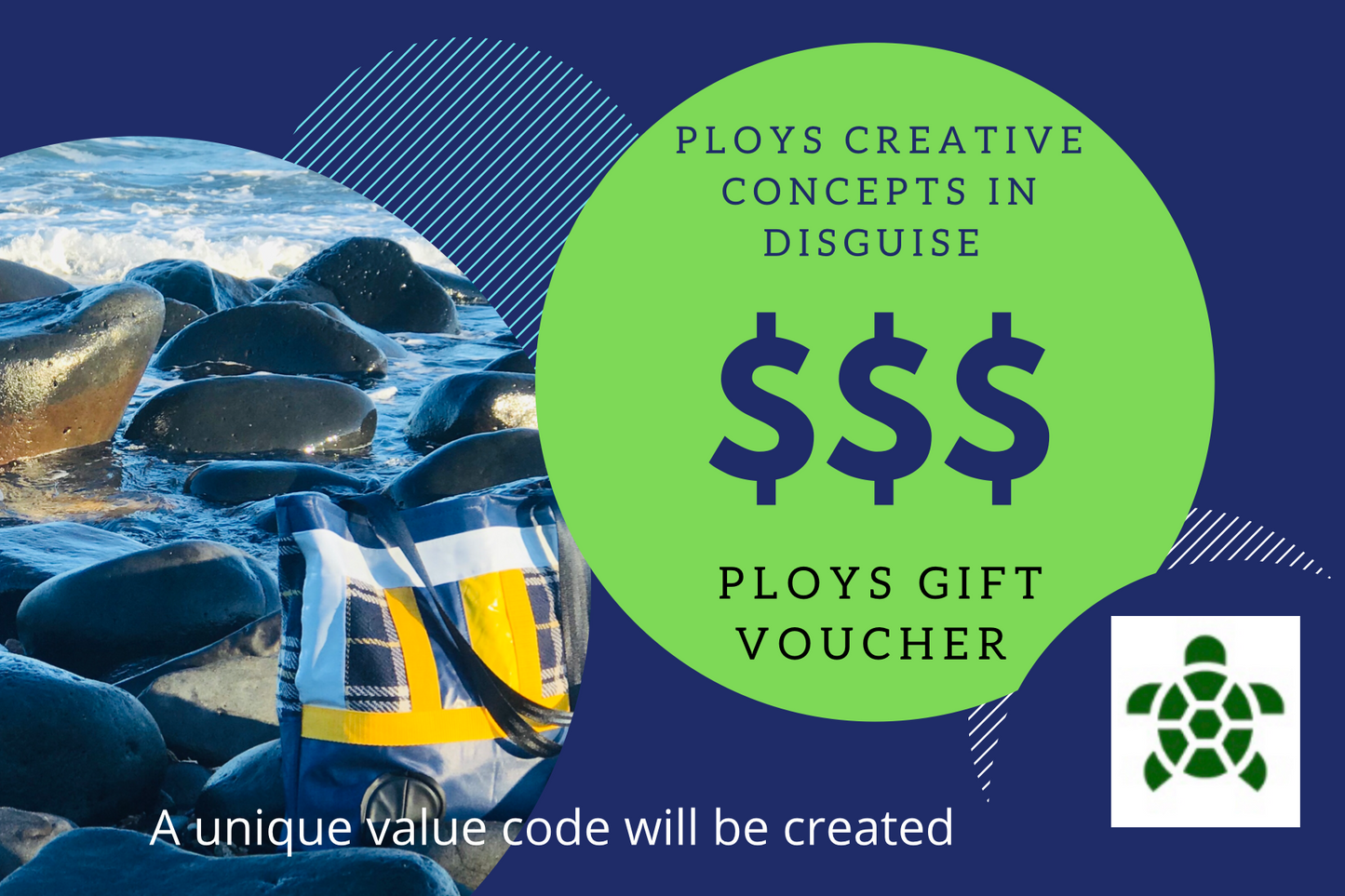 PLOYS bags from recycled pool inflatables gift vouchers