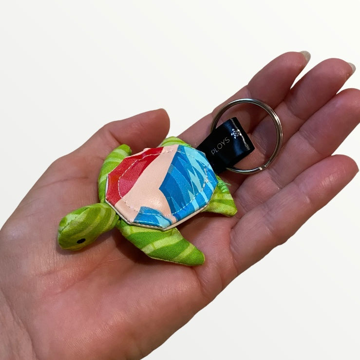 Keyring - recycled inflatables