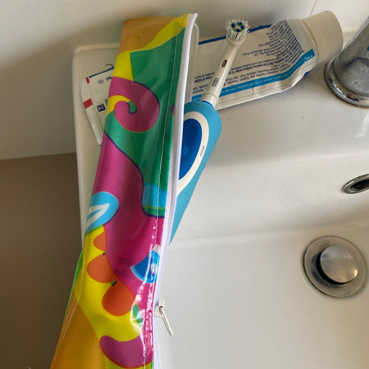 Reusable Straw, Toothbrush or Cutlery Cases Sustainably Made from Upcycled Pool Inflatables