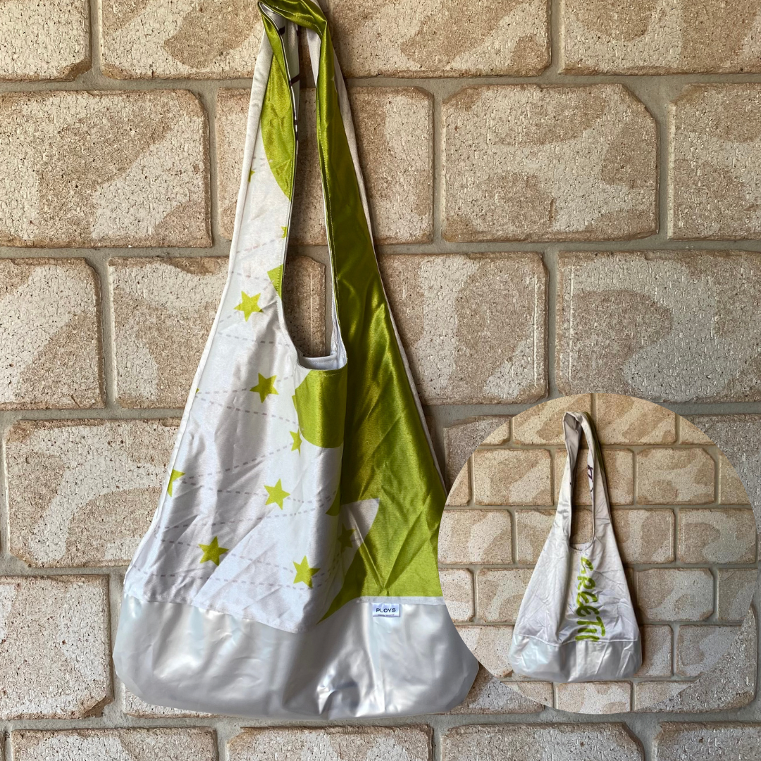 Recycled discount banner bags