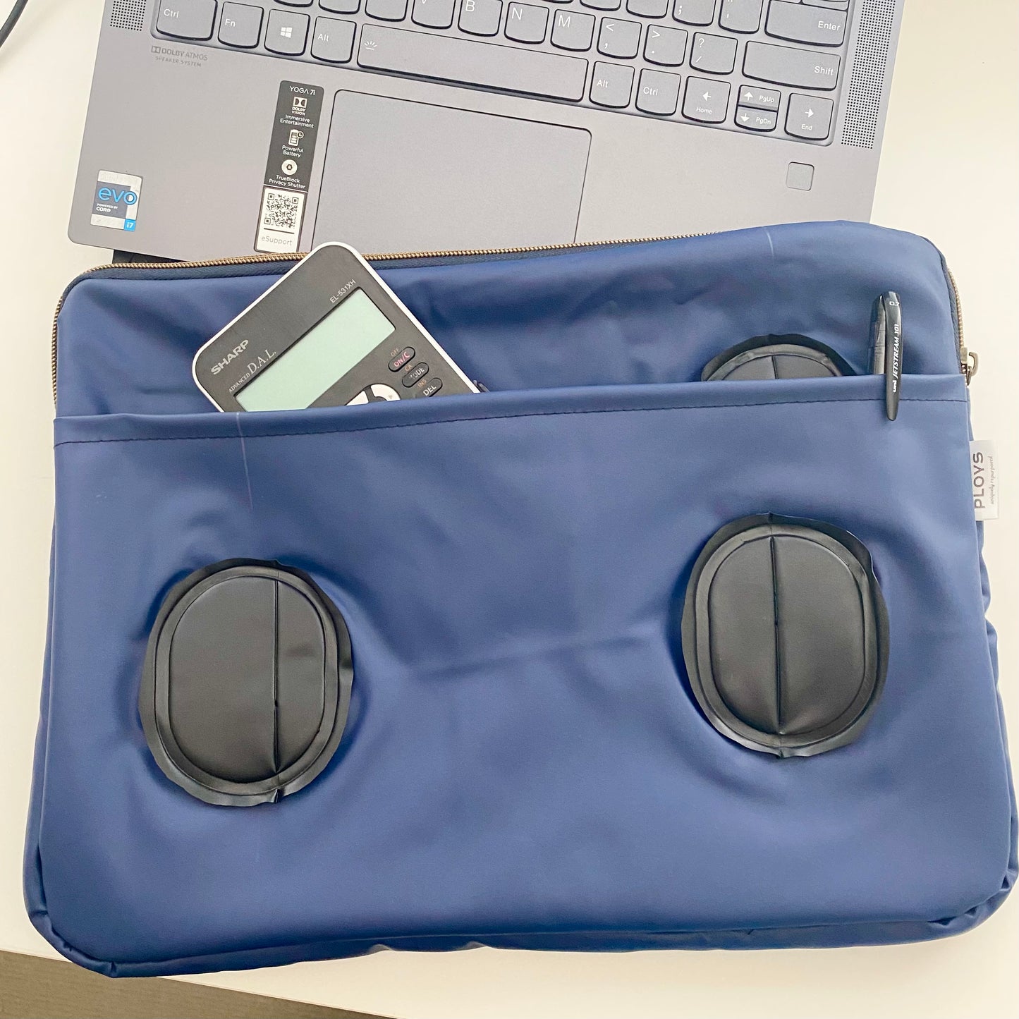 Laptop Case - Recycled inflatables - custom made