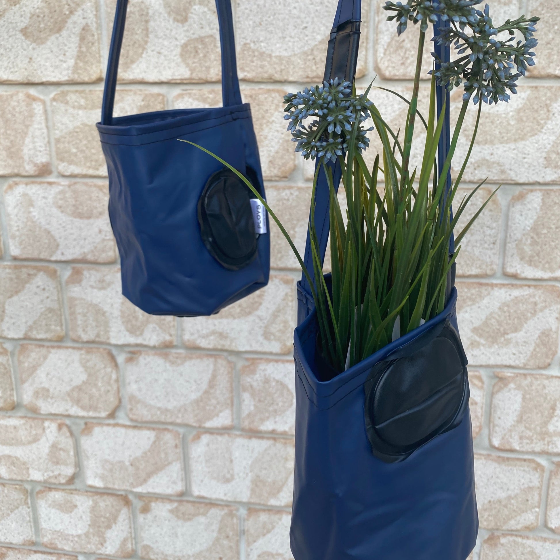 Waterproof Peg basket or Plant hanger sustainably made from upcycled plastics, the best eco peg basket that clips onto your washing line ideal gift for Mothers Day