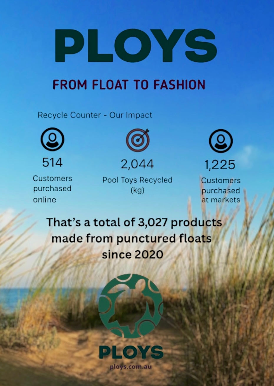 Milestone reached with over Two Tonne pool inflatables recycled