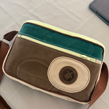 Cross Body Bag, Hand Bag - Recycled inflatables
