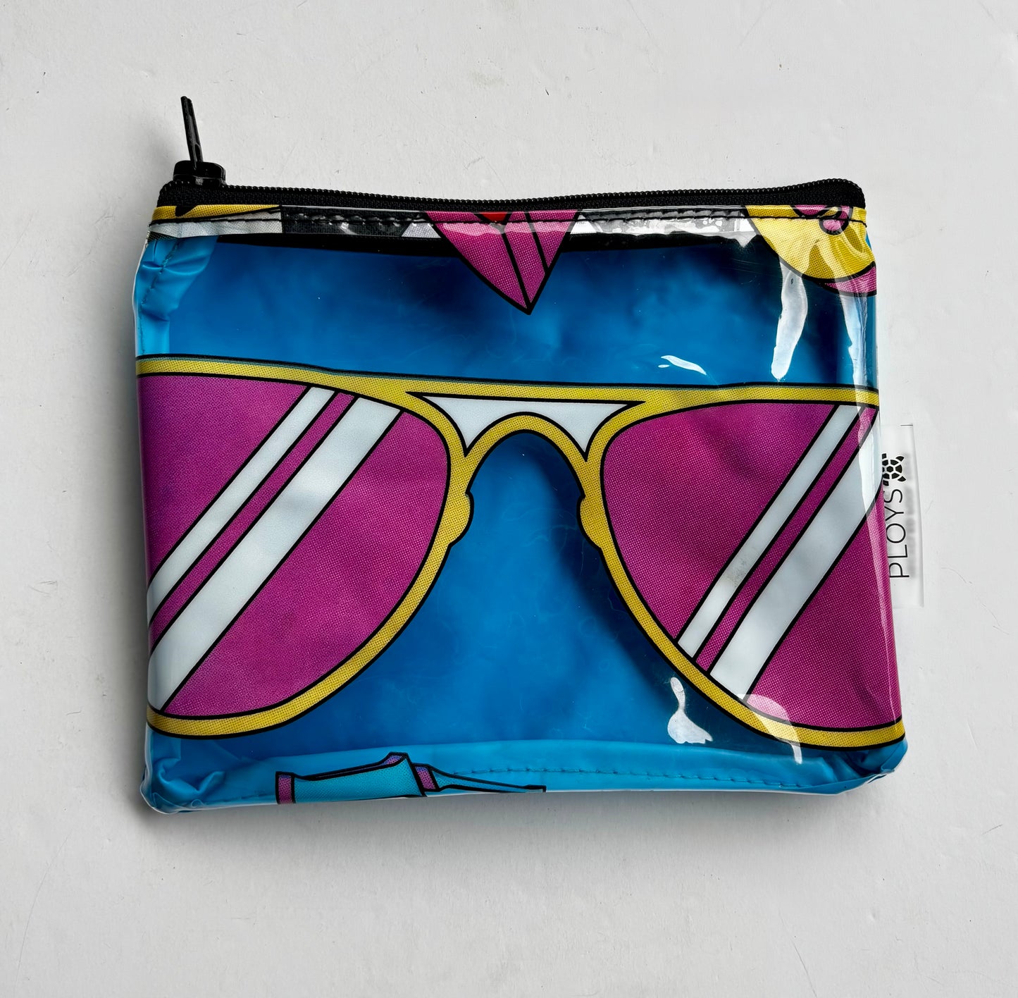 Wet Bag Small – Zippered Pouch from Upcycled Pool Inflatables
