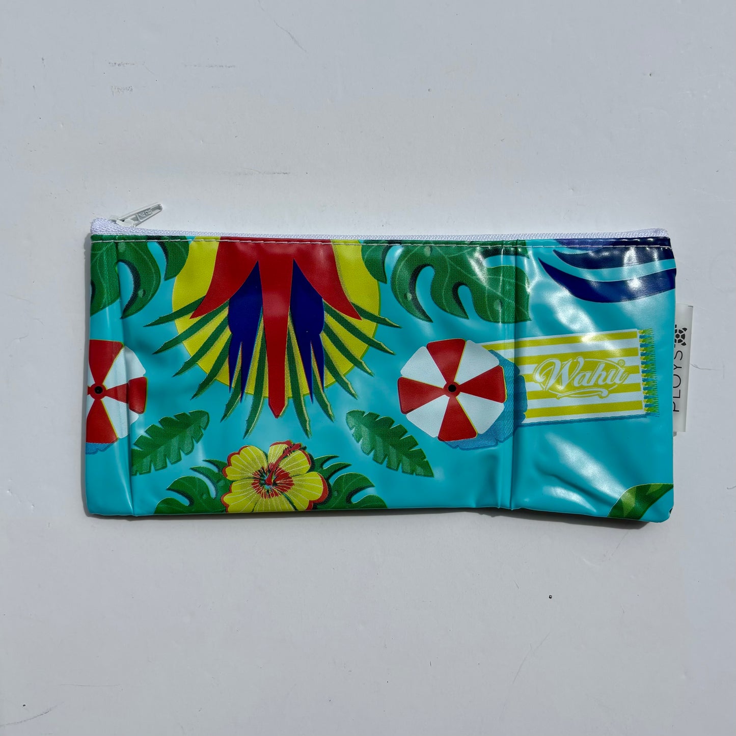 Pencil Case or Zippered pouch  - Recycled inflatables