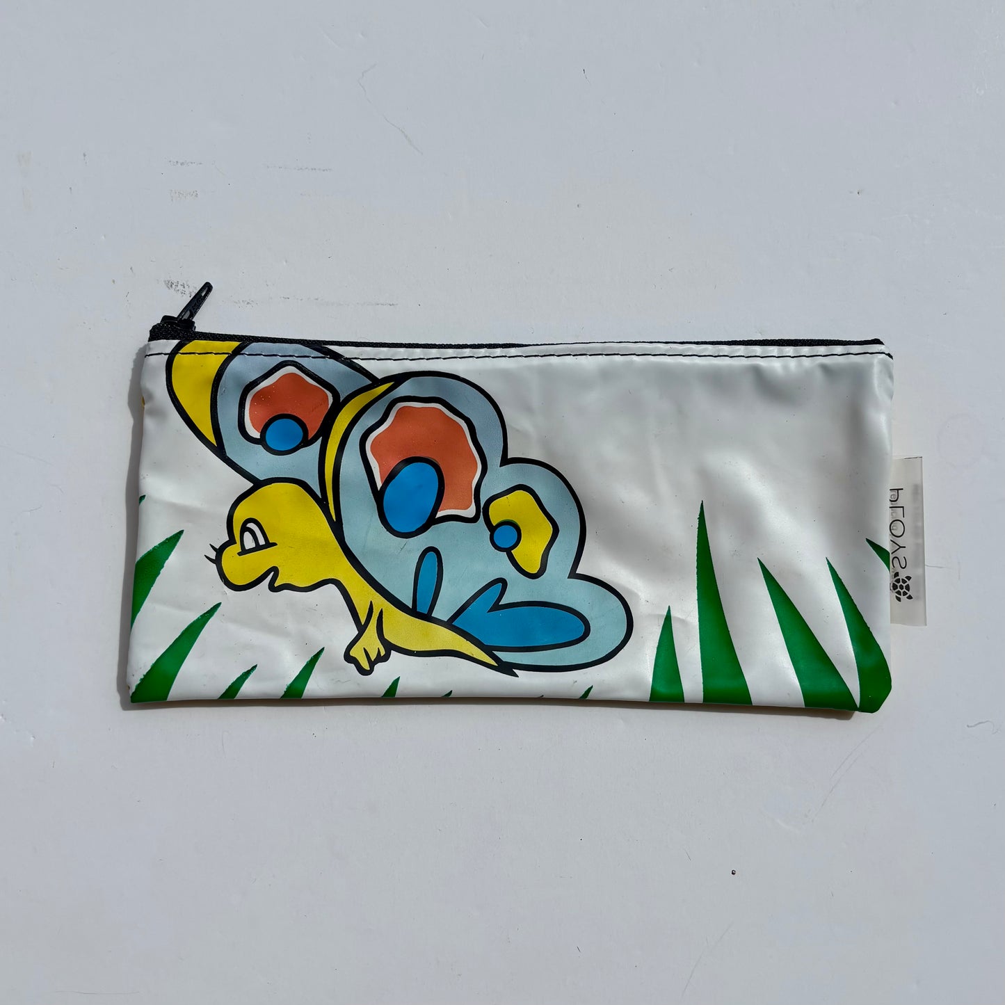 Pencil Case or Zippered pouch  - Recycled inflatables
