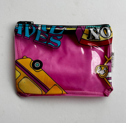 Wet Bag Small – Zippered Pouch from Upcycled Pool Inflatables